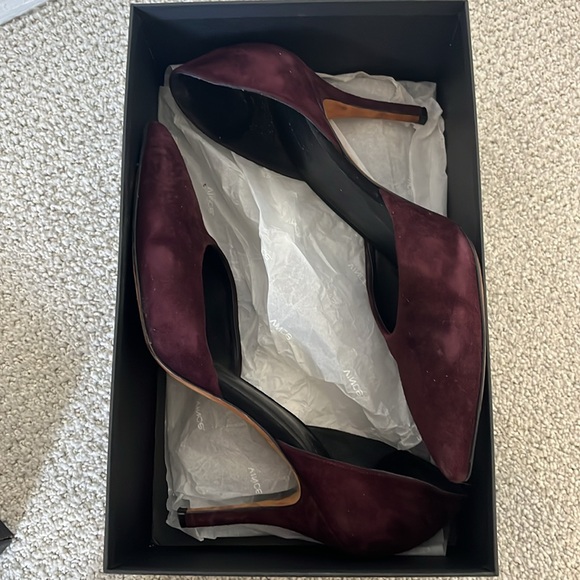 Vince Celeste Suede d'Orsay Pump - Picture 3 of 5